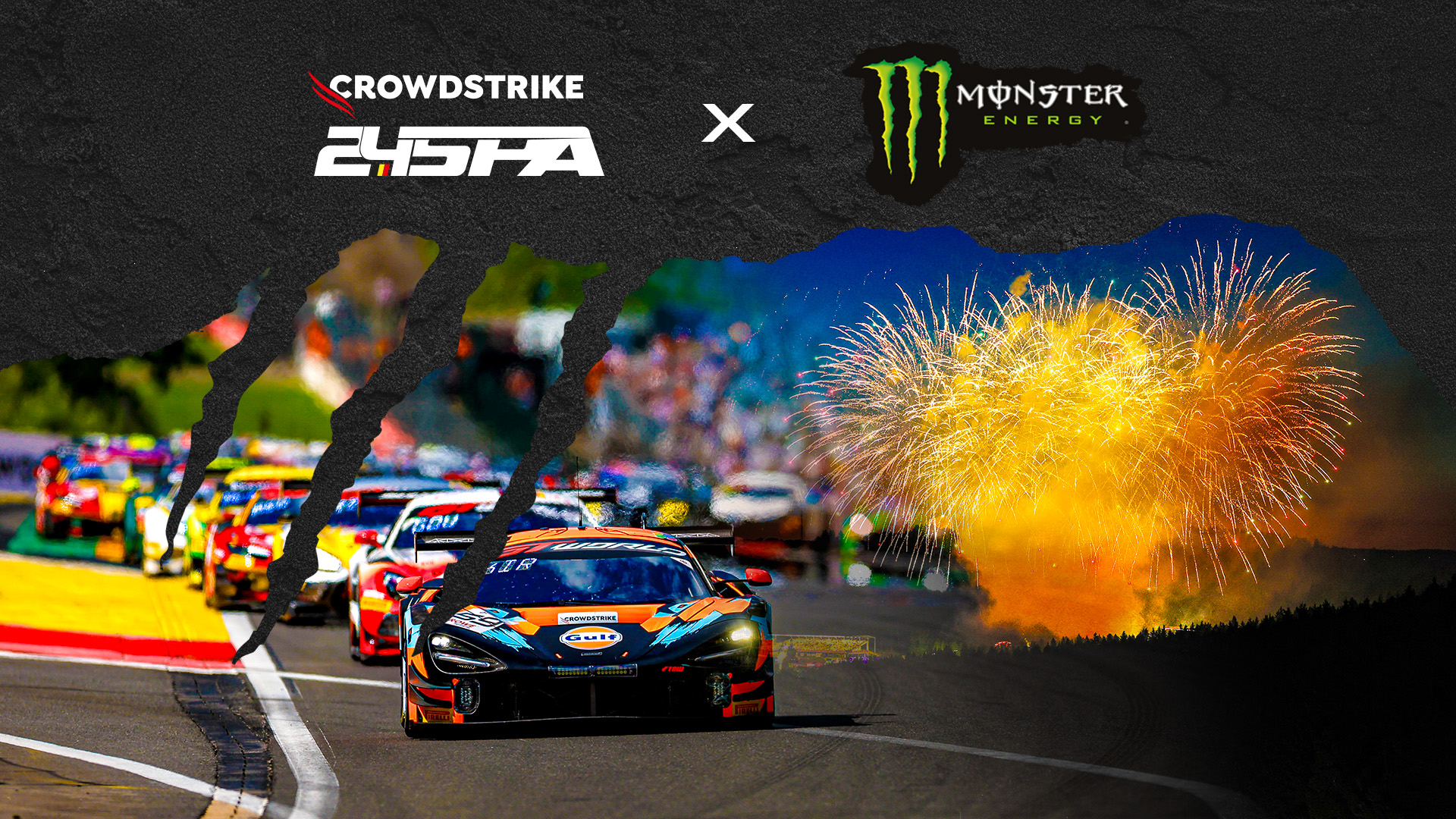 Monster Energy en VR46 Zero Sugar op de CrowdStrike 24 Hours of Spa